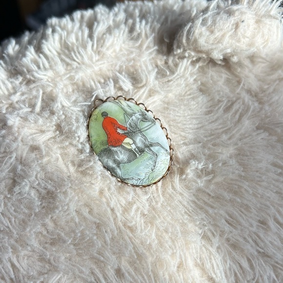 Vintage Horse Rider Pendant - Picture 6 of 6